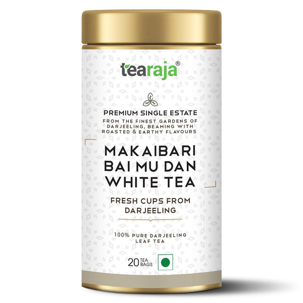 Makaibari Bai Mu Dan White Tea 20 Tea Bags - Tearaja