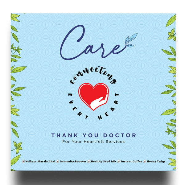 Care (Blue) Healthy Gift Box for Doctors - Tearaja