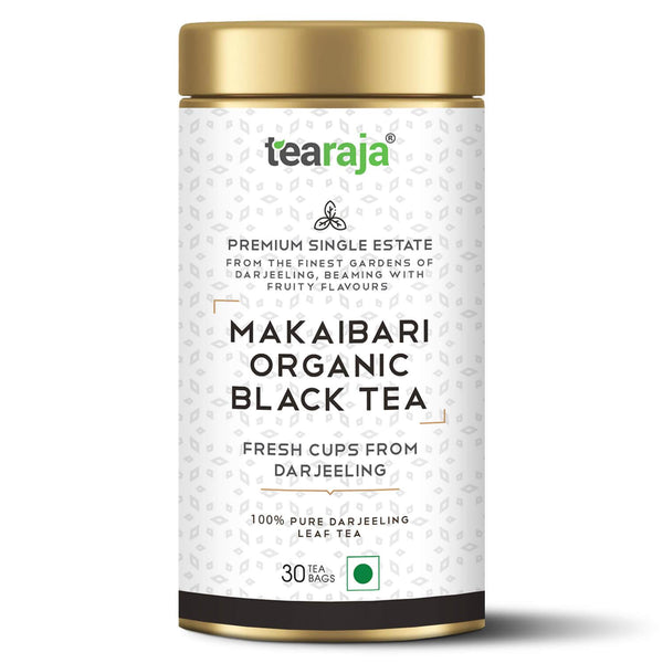 Makaibari Organic Black Tea 30 Teabags - Tearaja