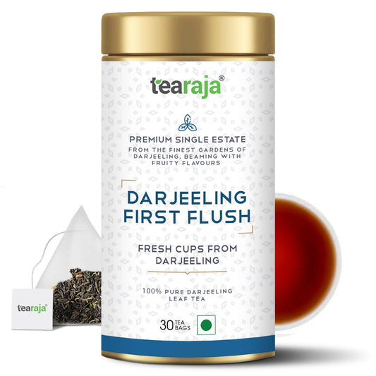 Darjeeling First Flush Tea 30 Teabags - Tearaja