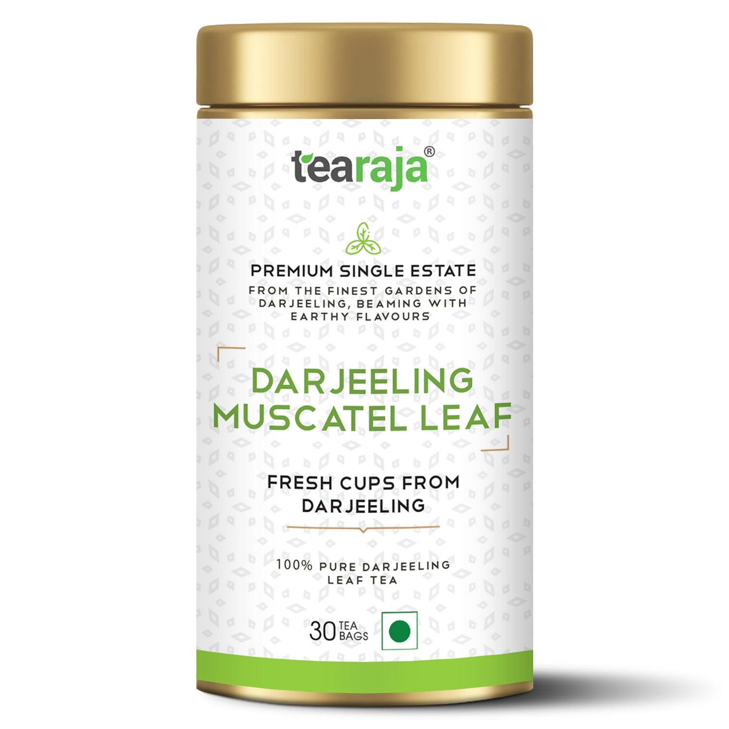Darjeeling Muscatel Leaf 30 Tea Bags - Tearaja