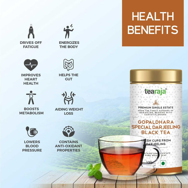 Gopaldhara Special Darjeeling Black Tea - Tearaja