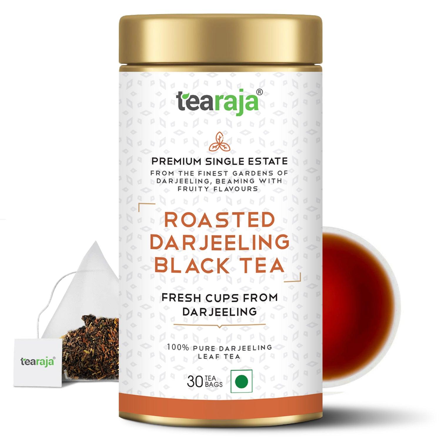 Roasted Darjeeling Tea 30 Tea Bags - Tearaja