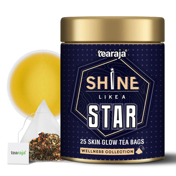 Shine Like A Star Skin Glow Tea 25 Tea Bags - Tearaja