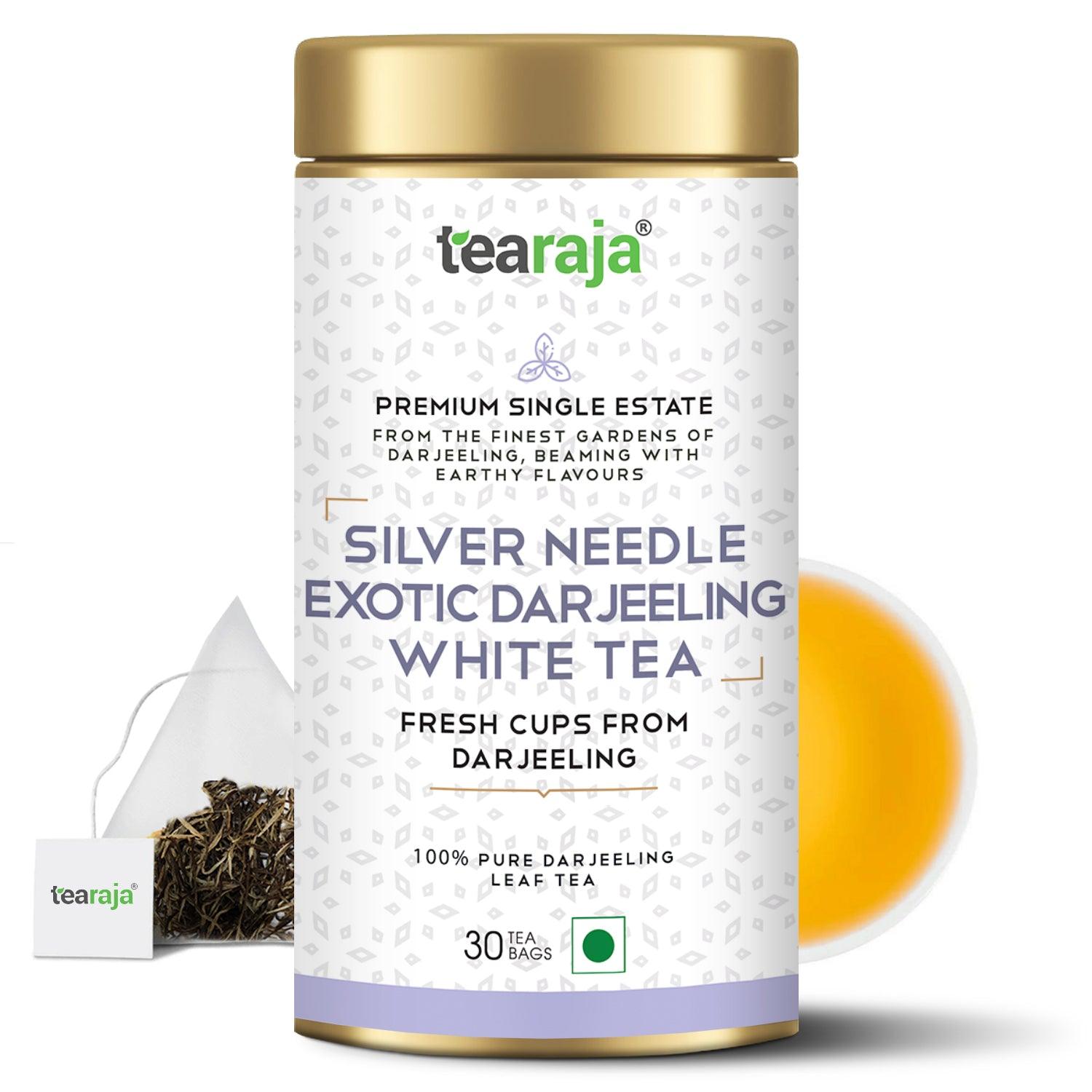 Silver Needle Exotic White Tea 30 Teabags - Tearaja