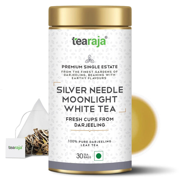 Silver Needle Moonlight White Tea 30 Teabags - Tearaja