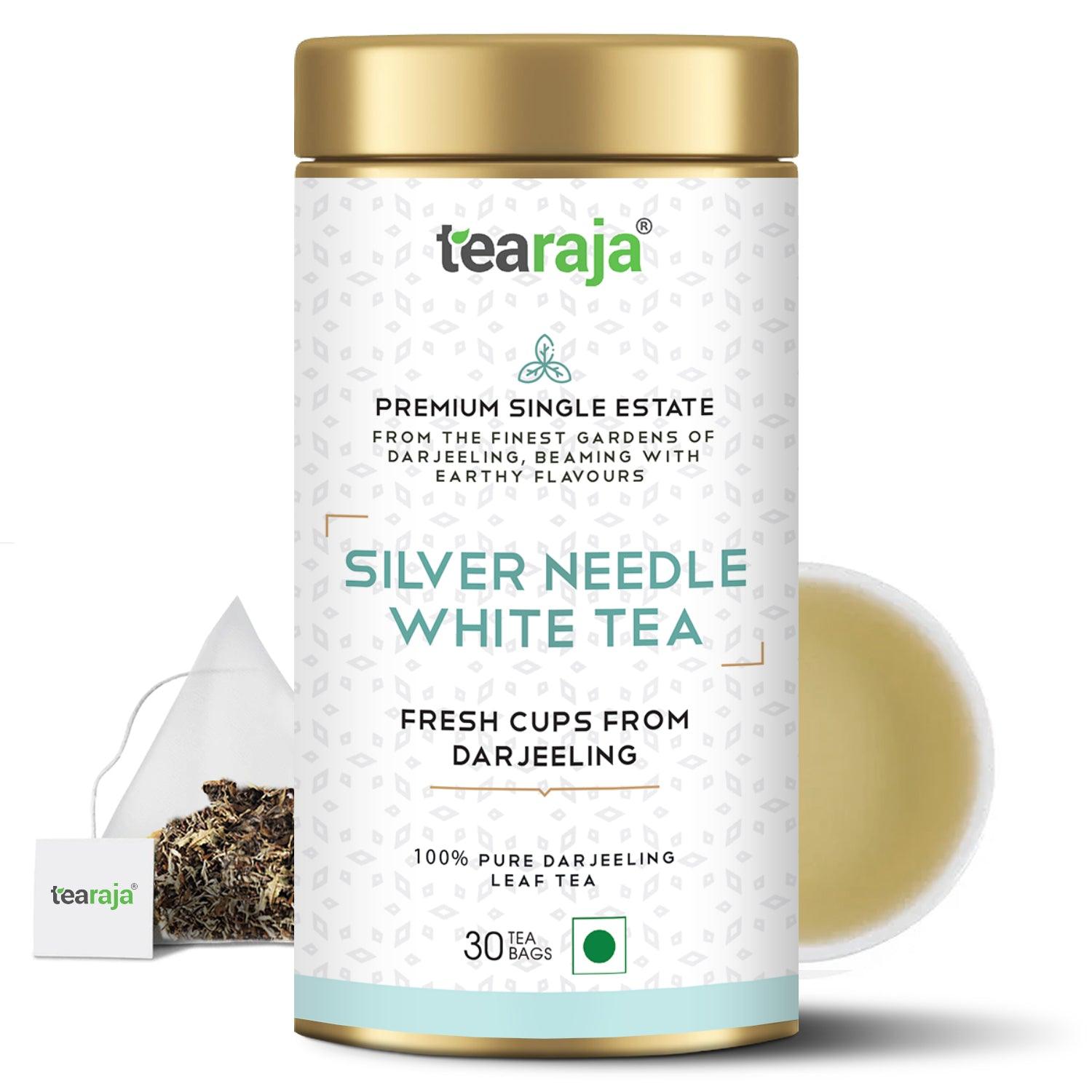 Silver Needle White Tea 30 Tea Bags - Tearaja