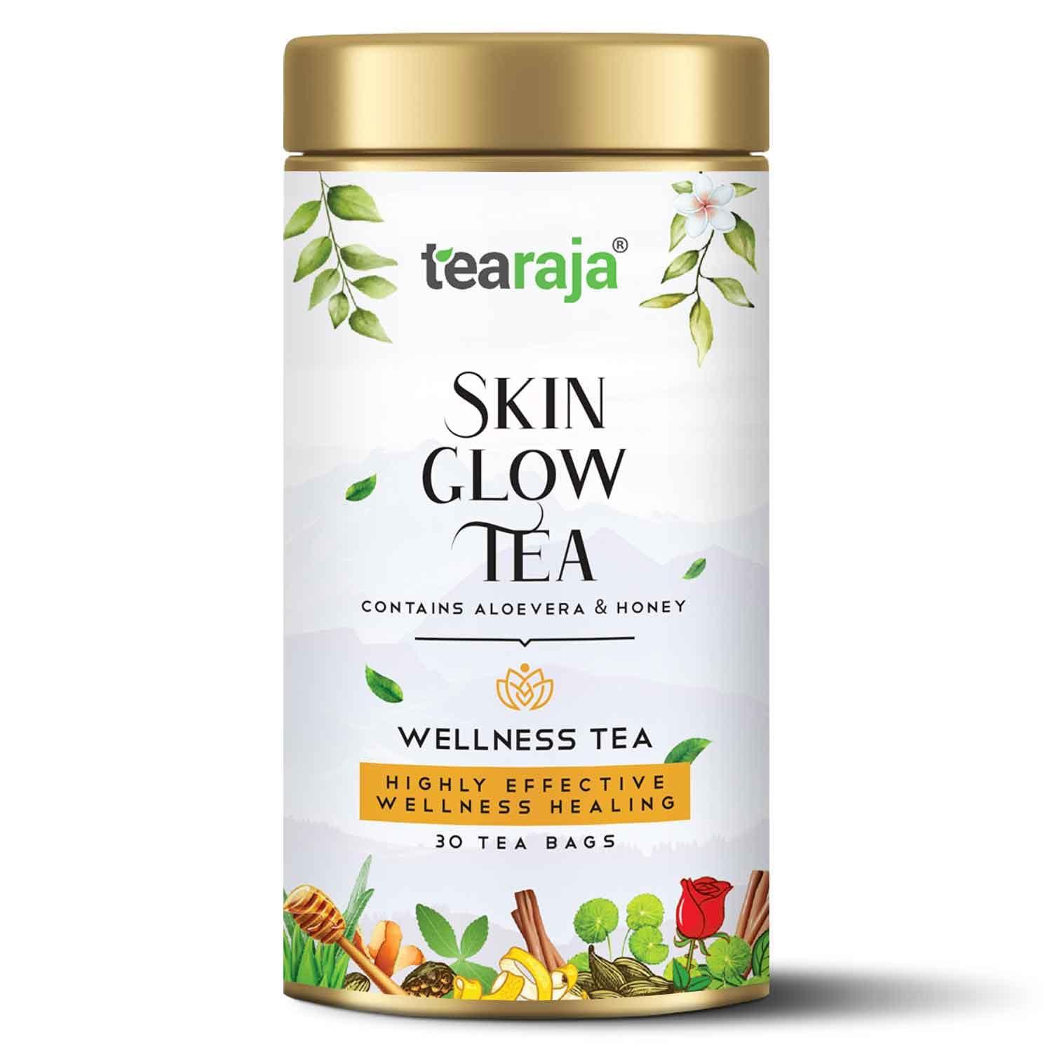 Skin Glow Herbal Tea (30 TeaBags) - Tearaja