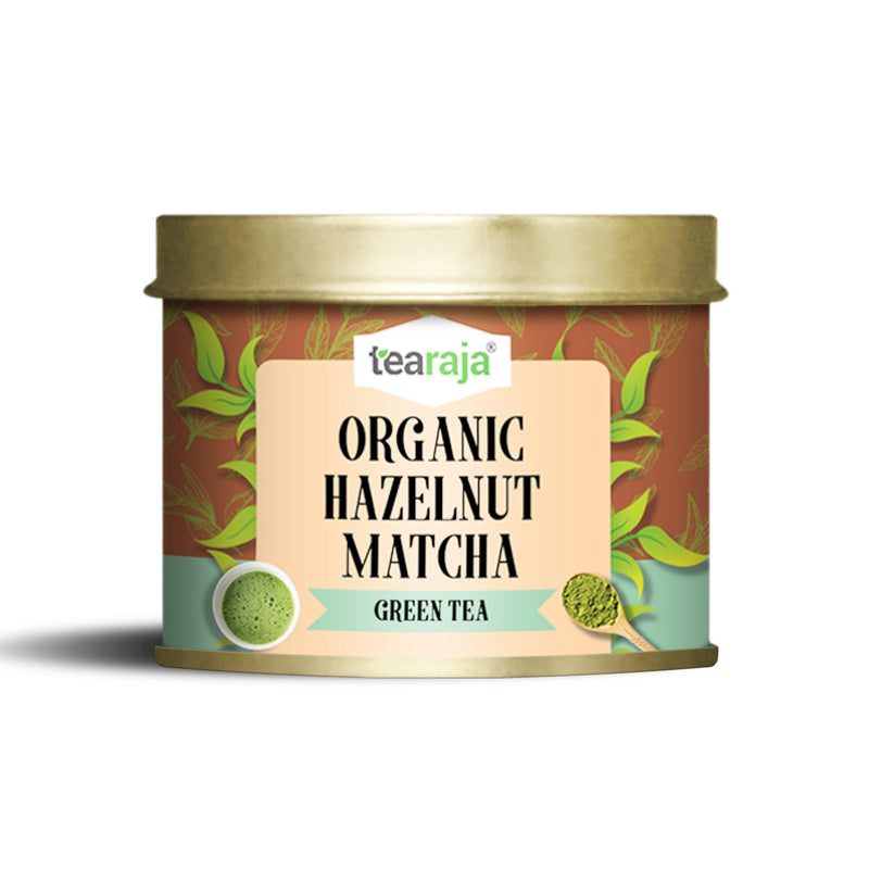Organic Hazelnut Matcha Green Tea - Tearaja
