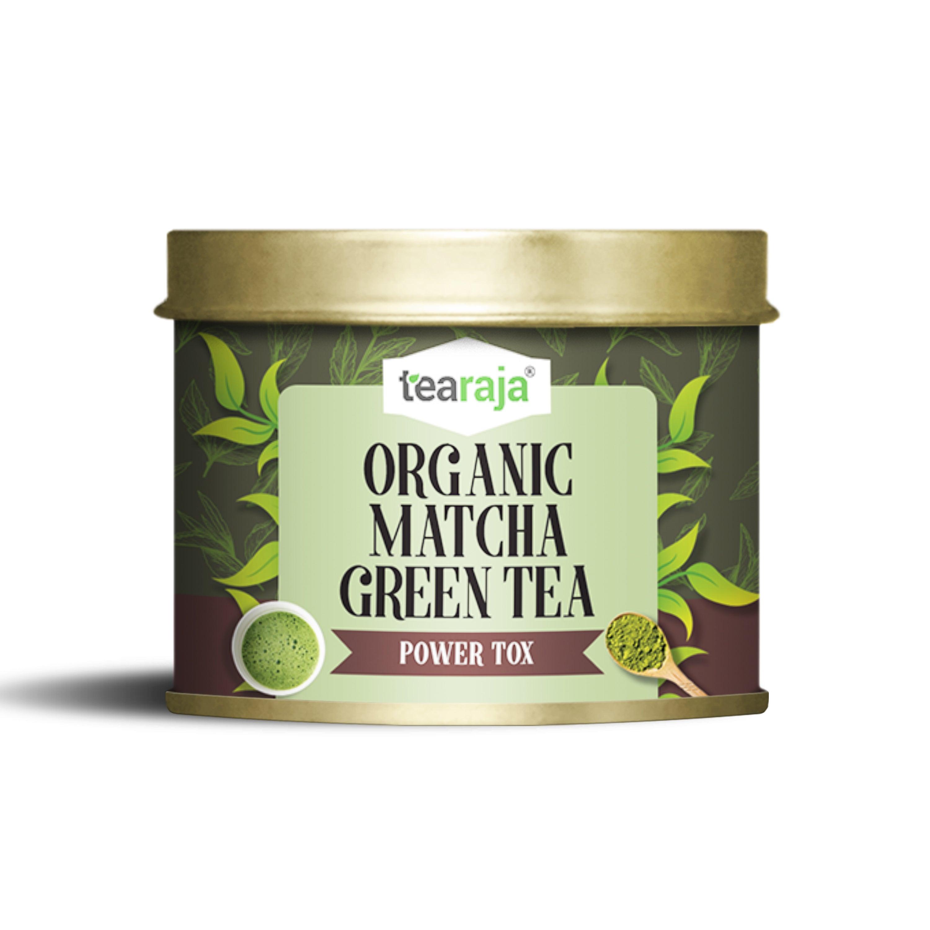 Organic Matcha Green Tea Power Tox - Tearaja