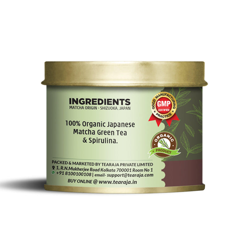 Organic Matcha Green Tea Power Tox - Tearaja