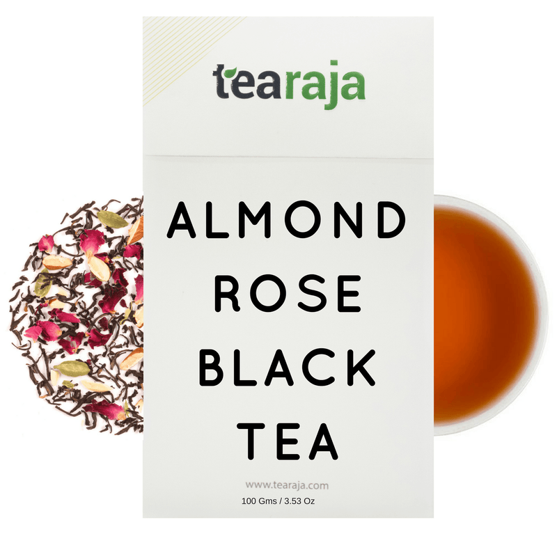 Almond Rose Black Tea - Tearaja