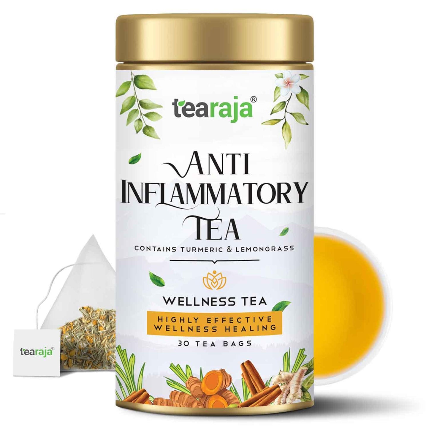 Anti Inflammatory Tea 30 Bags - Tearaja