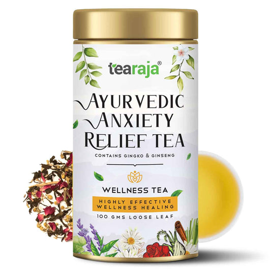 Ayurvedic Anxiety Relief Herbal Tea - Tearaja