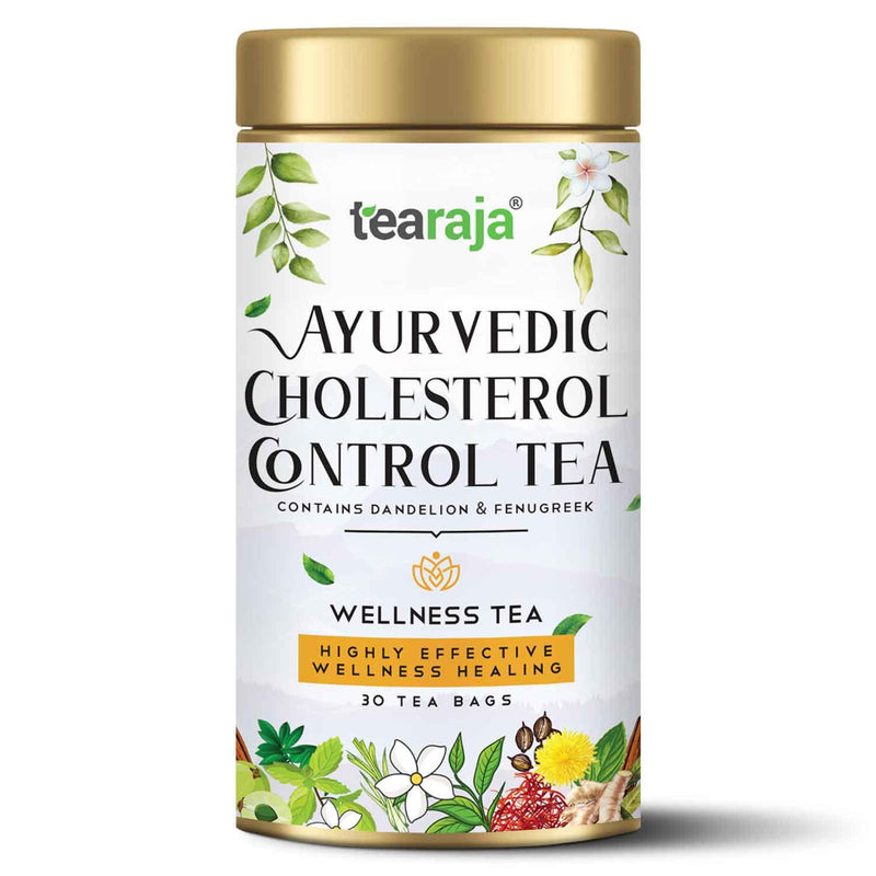 Ayurvedic Cholesterol Control Herbal 30 Tea Bags - Tearaja