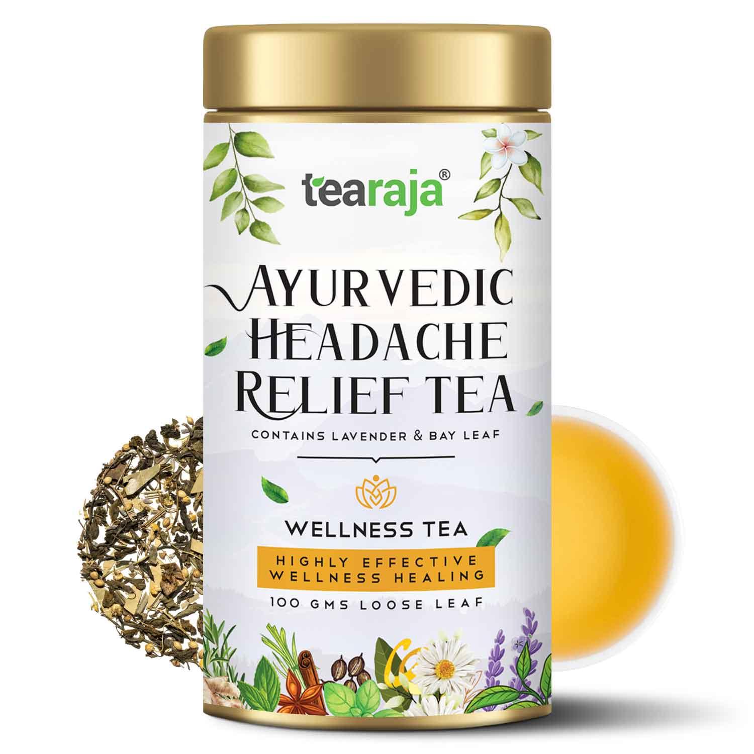 Ayurvedic Headache Relief Herbal Tea - Tearaja