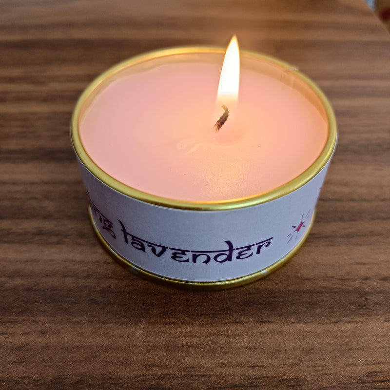 Calming Lavender Aromatherapy Candle - Tearaja