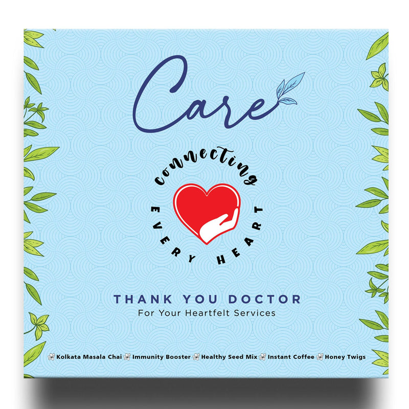 Care (Blue) Healthy Gift Box for Doctors - Tearaja