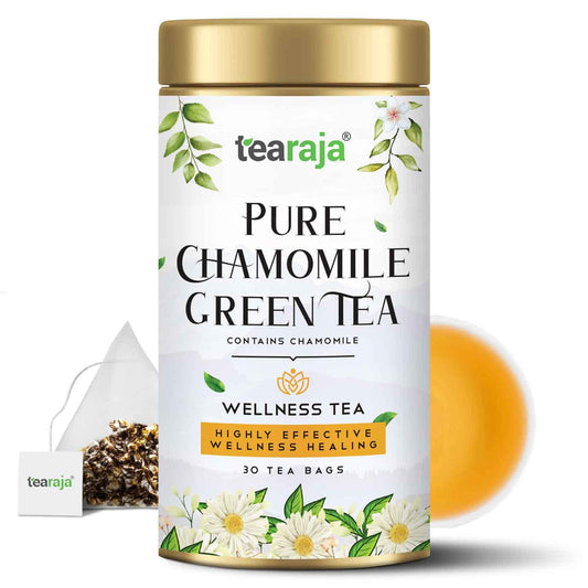 Chamomile Green Tea 30 Teabags - Tearaja