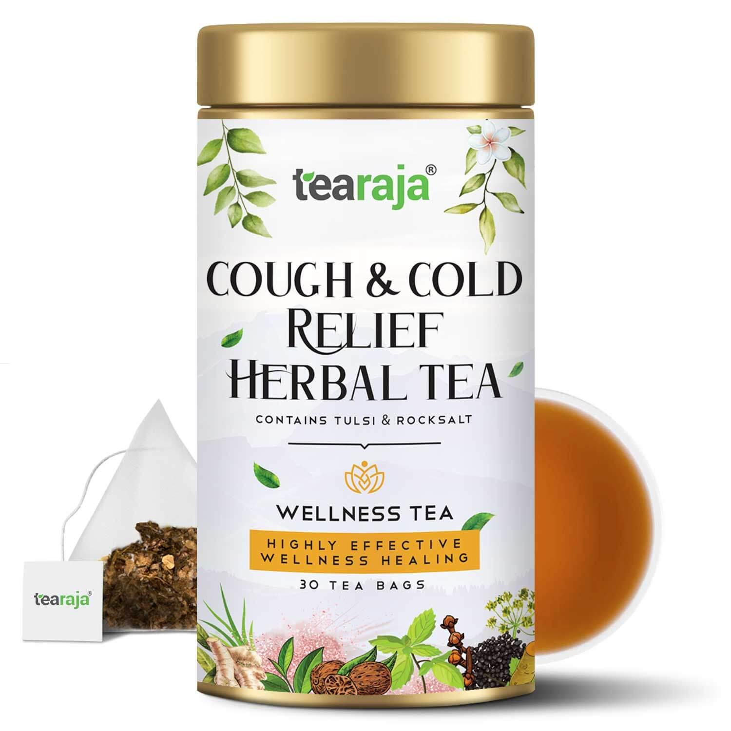 Cough and Cold Relief Herbal Tea 30 Teabags – Tearaja