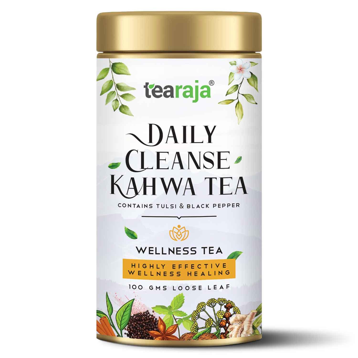 Daily Cleanse Kahwa Tea 100 Gms - Tearaja