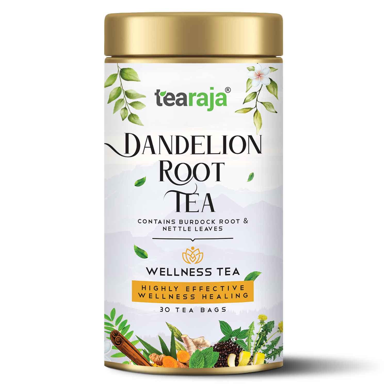 Dandelion Root Tea 30 TeaBags - Tearaja