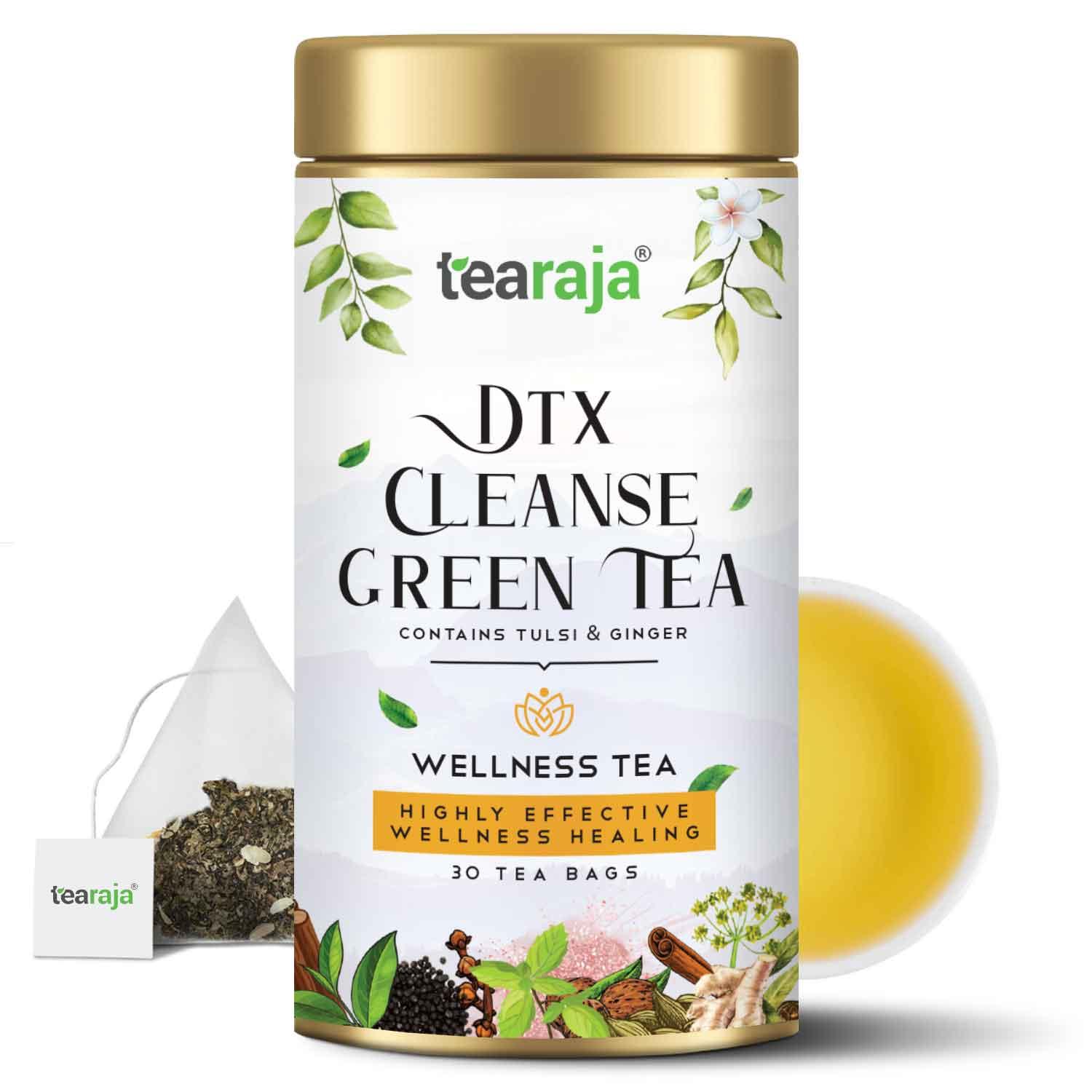 Dtx Cleanse Green Tea 30 Tea Bags - Tearaja