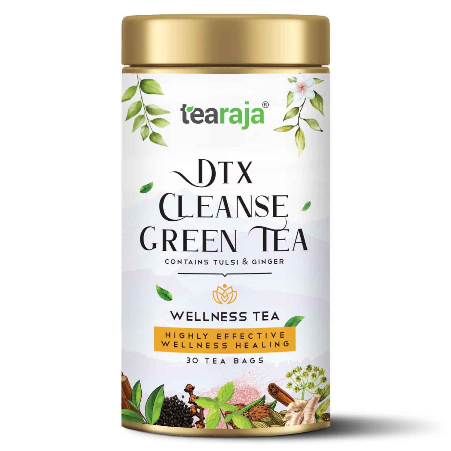 Dtx Cleanse Green Tea 30 Tea Bags - Tearaja