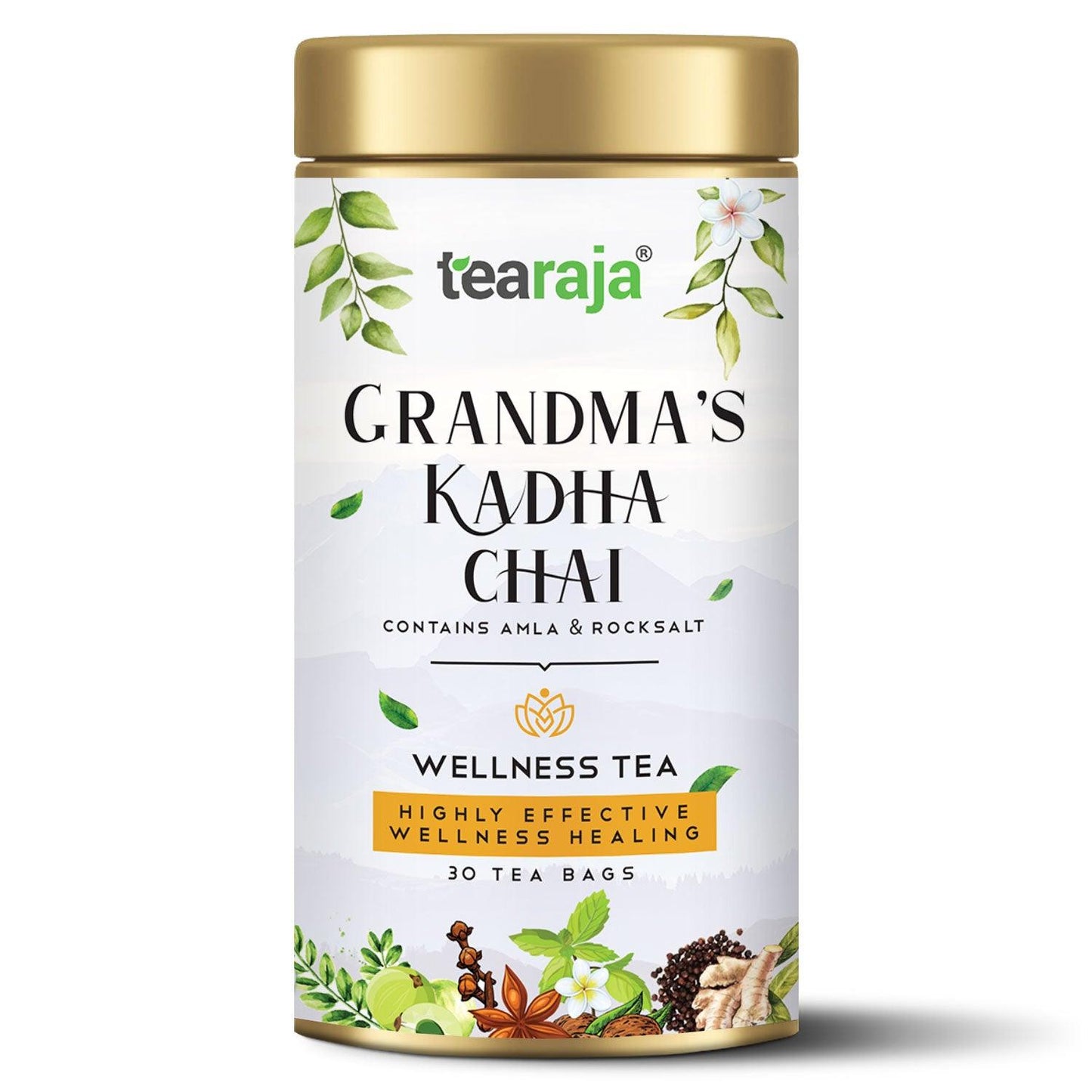 Grandma's Kadha Chai 30 Teabags - Tearaja