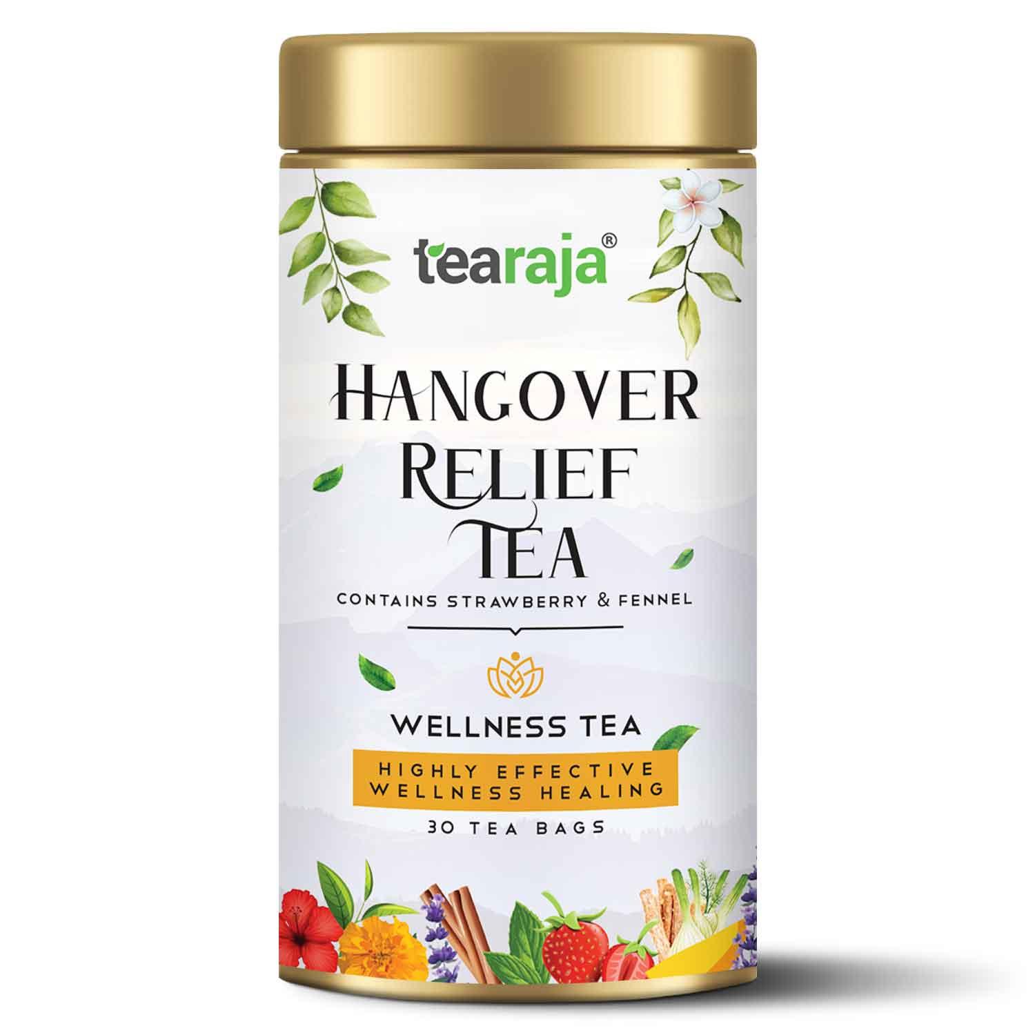 Hangover Relief Tea 30 Teabags - Tearaja