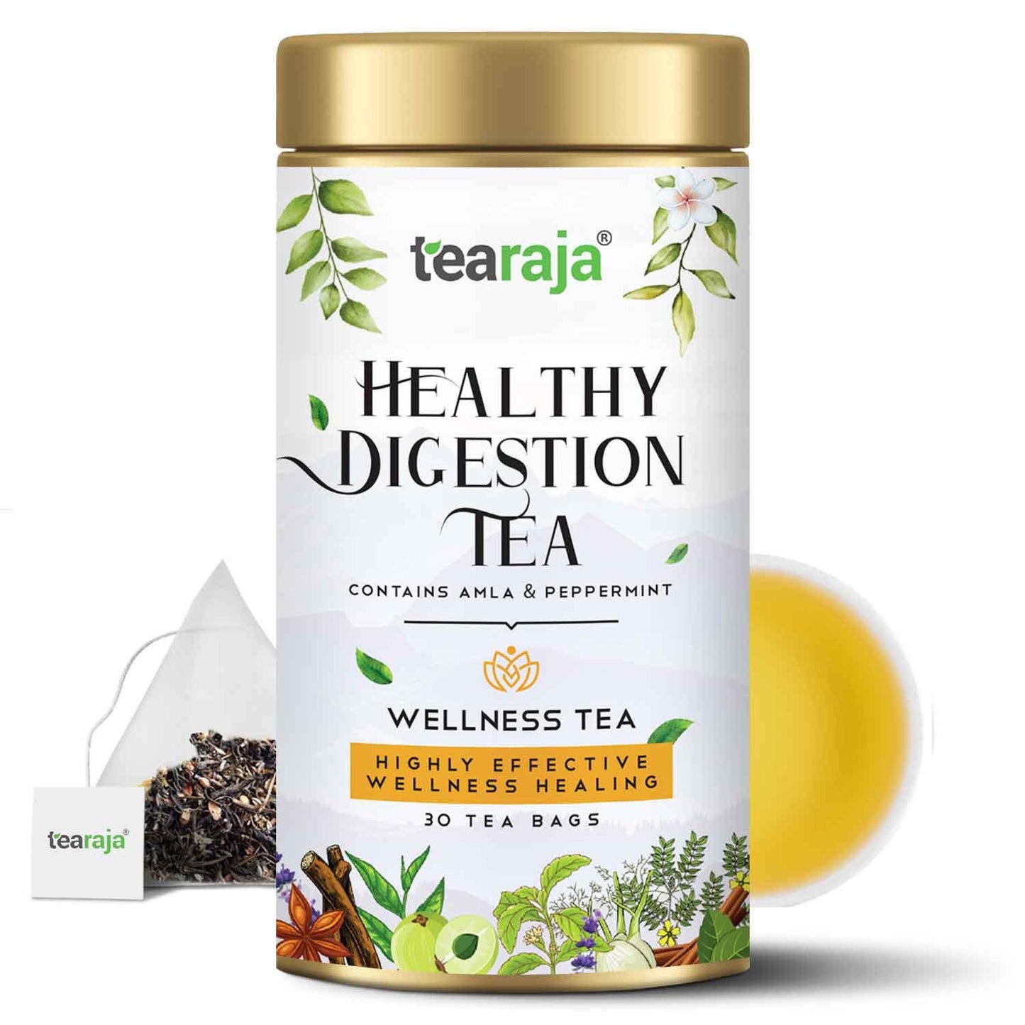 Healthy Digestion Tea 30 Tea Bags - Tearaja