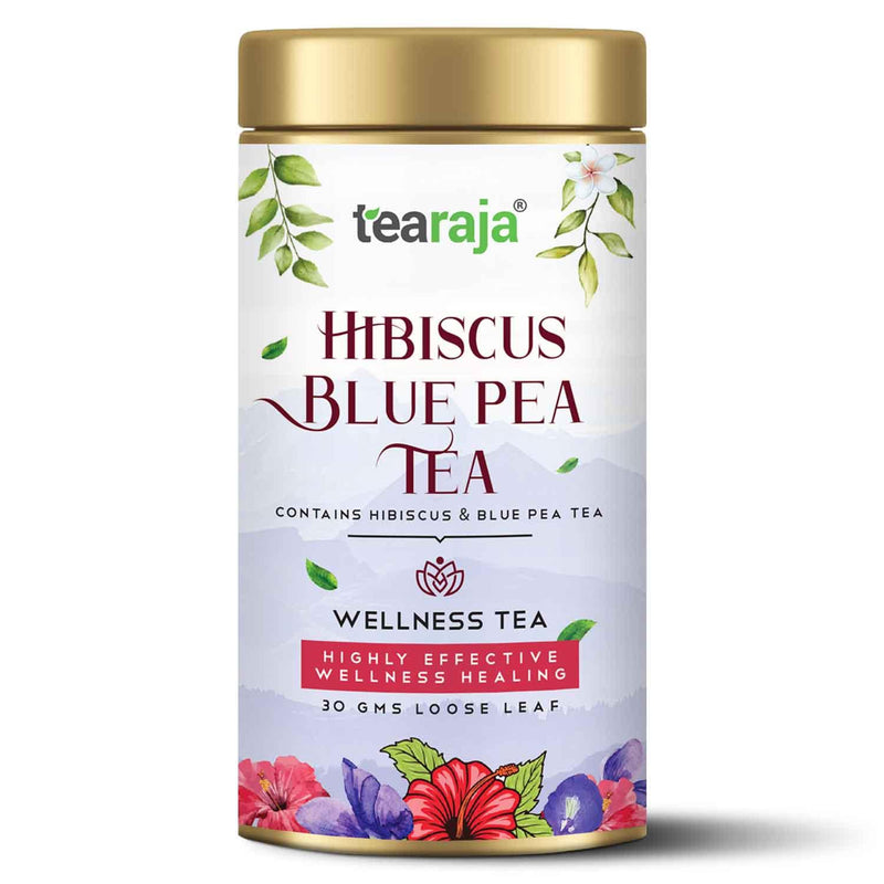 Hibiscus Blue Pea Tea 30 Gms - Tearaja