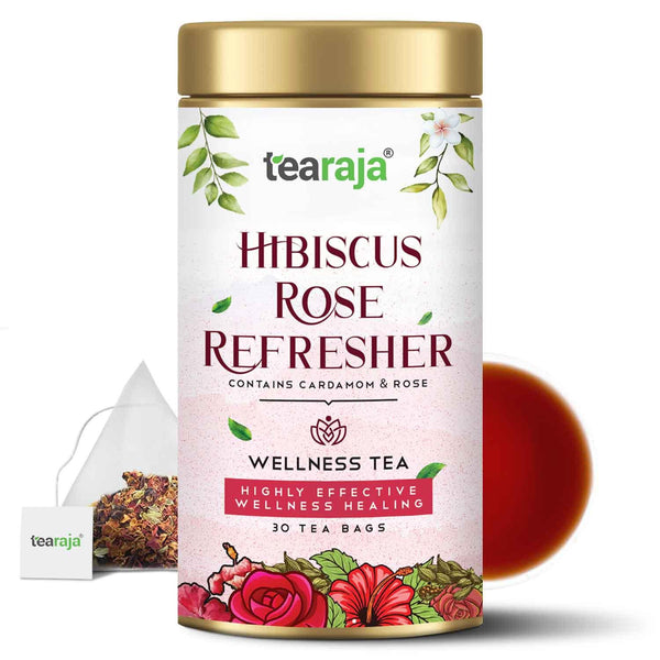 Hibiscus Rose Refresher 30 Teabags - Tearaja
