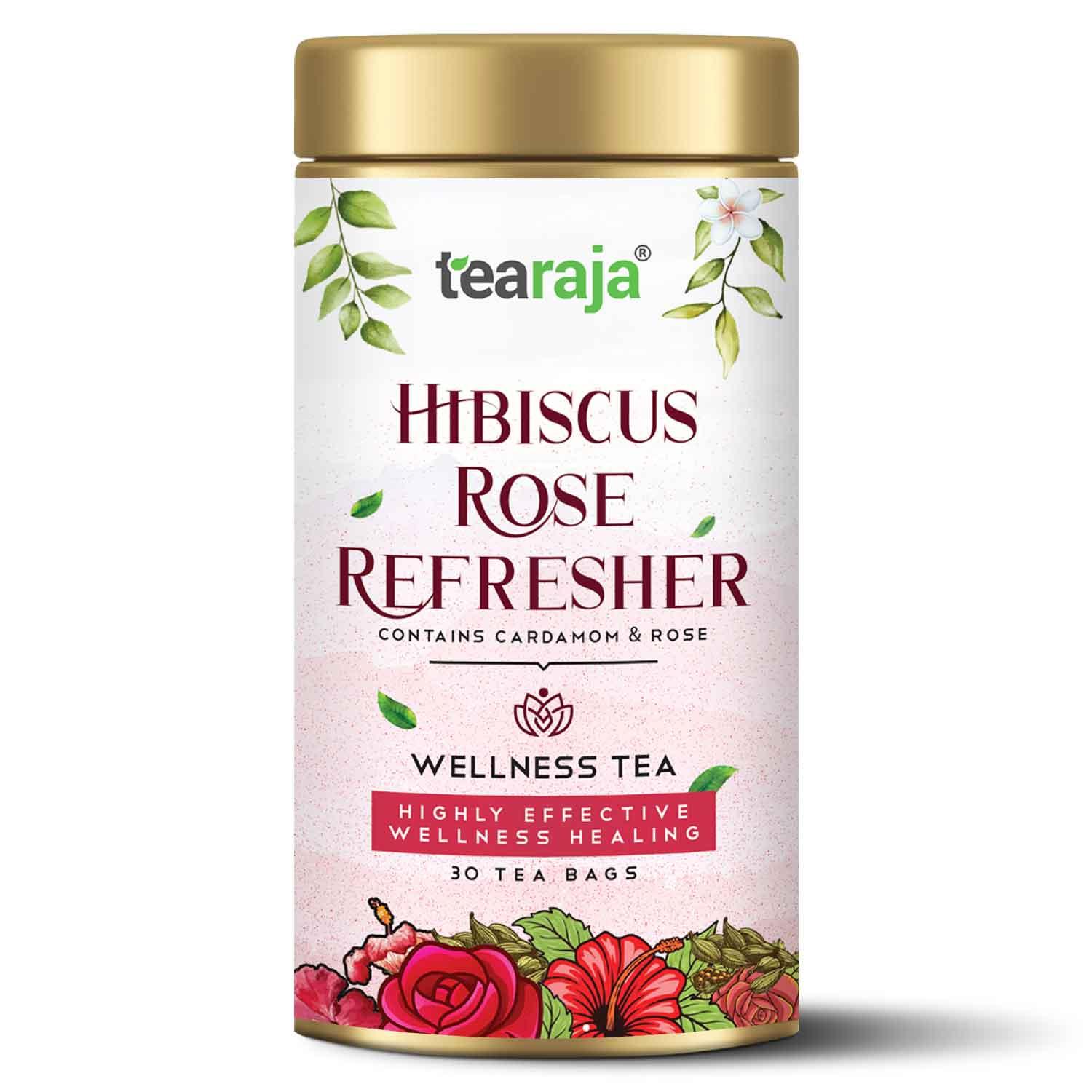 Hibiscus Rose Refresher 30 Teabags - Tearaja