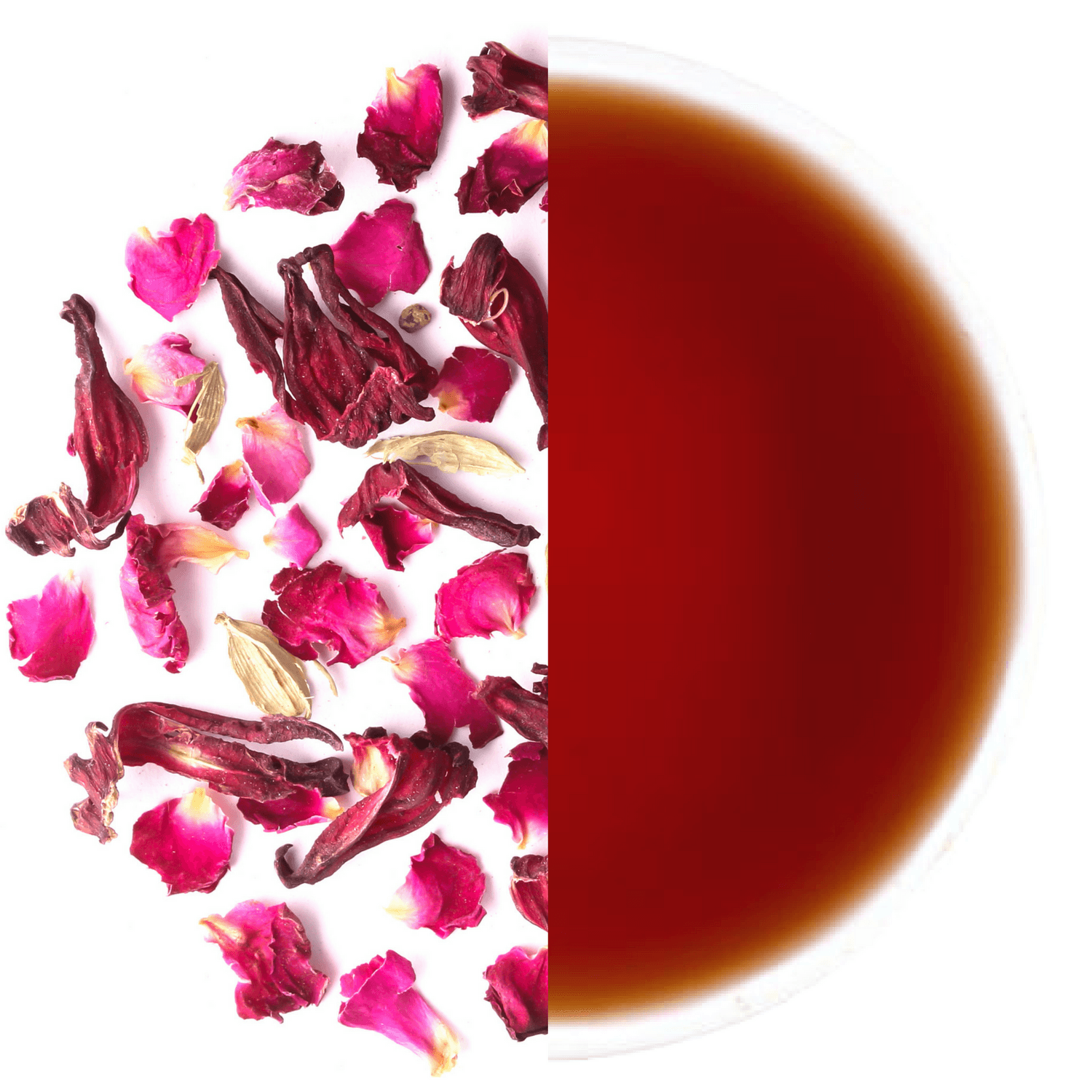 Hibiscus Rose Refresher - Herbal Tisane - Tearaja