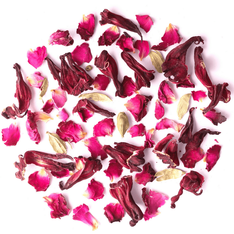 Hibiscus Rose Refresher - Herbal Tisane - Tearaja