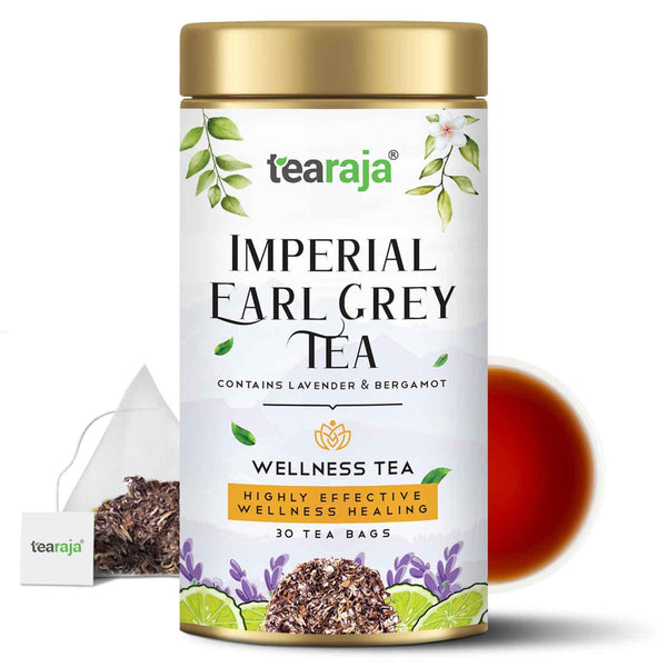 Imperial Earl Grey Tea 30 Tea Bags - Tearaja