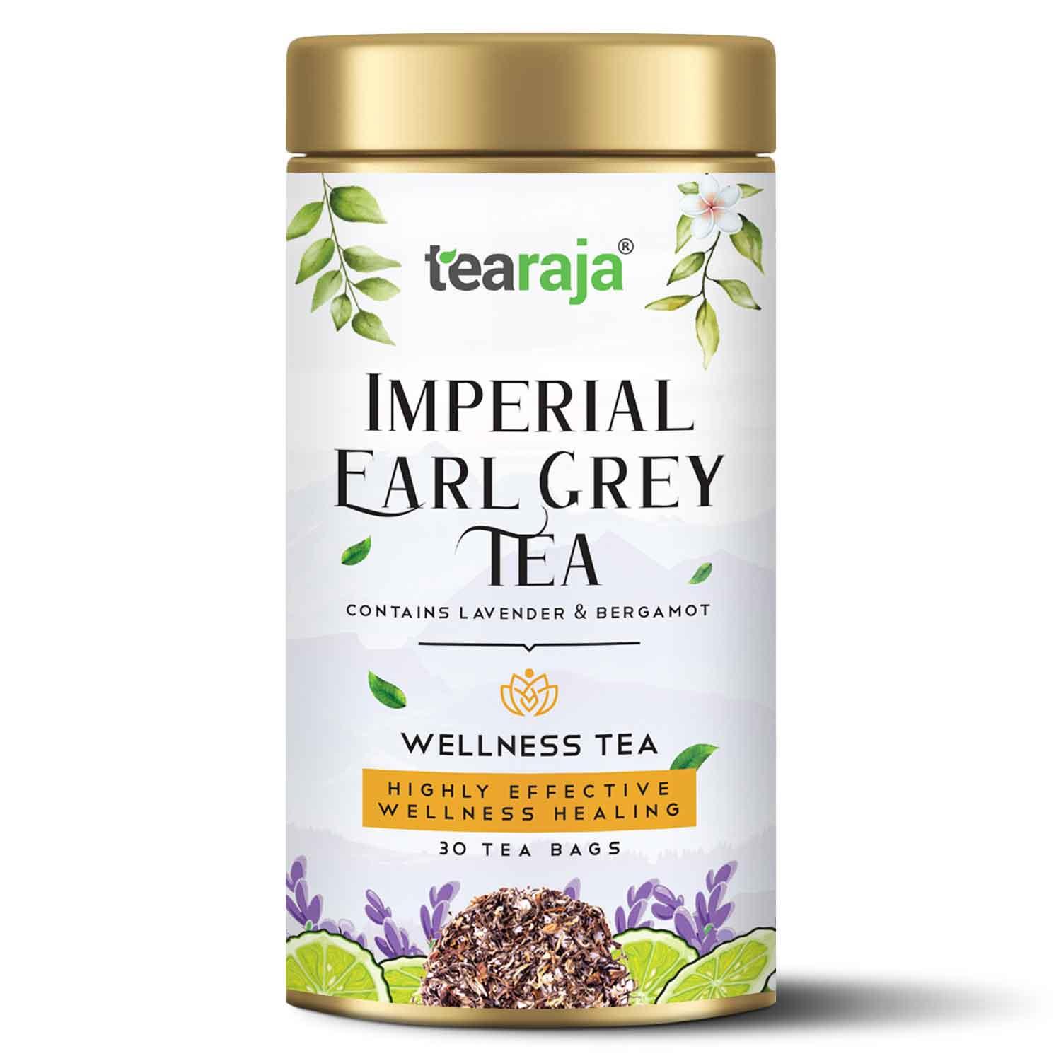 Imperial Earl Grey Tea 30 Tea Bags - Tearaja