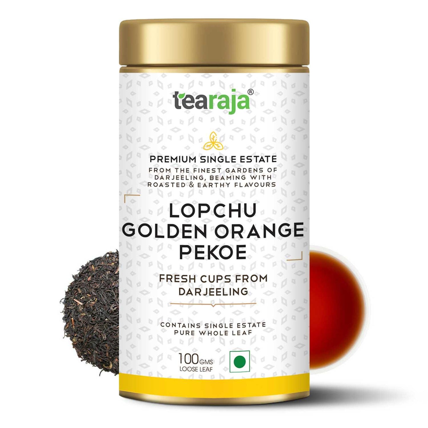 Lopchu Golden Orange Pekoe Darjeeling Leaf Tea - Tearaja