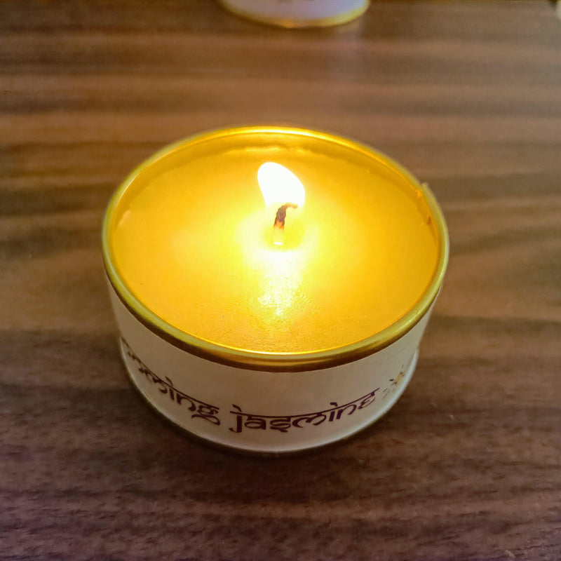 Night Blooming Jasmine Aromatherapy Candle - Tearaja