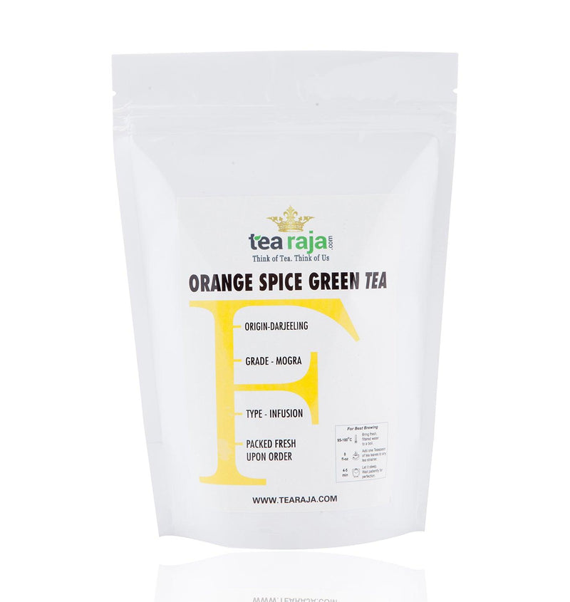 Orange Spice Green Tea - Tearaja