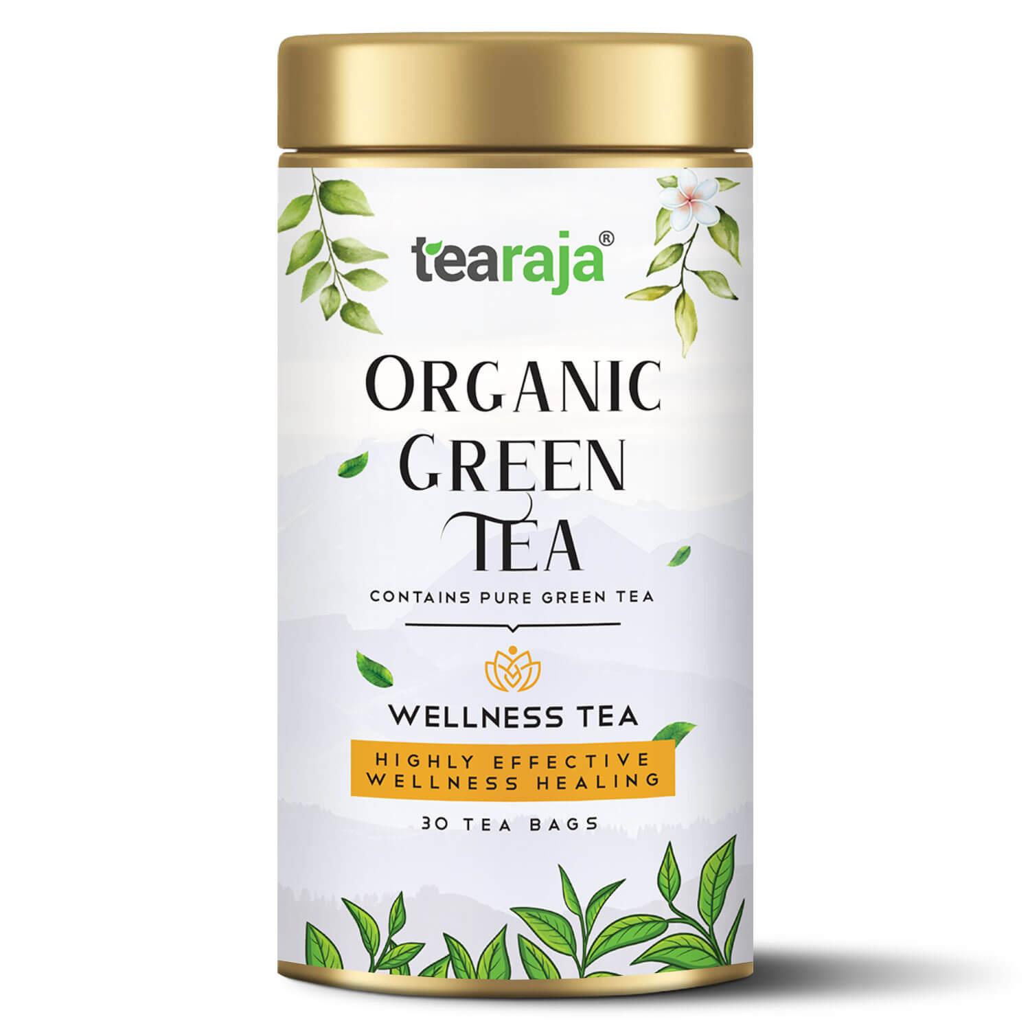 Organic Green Tea 30 Teabags - Tearaja