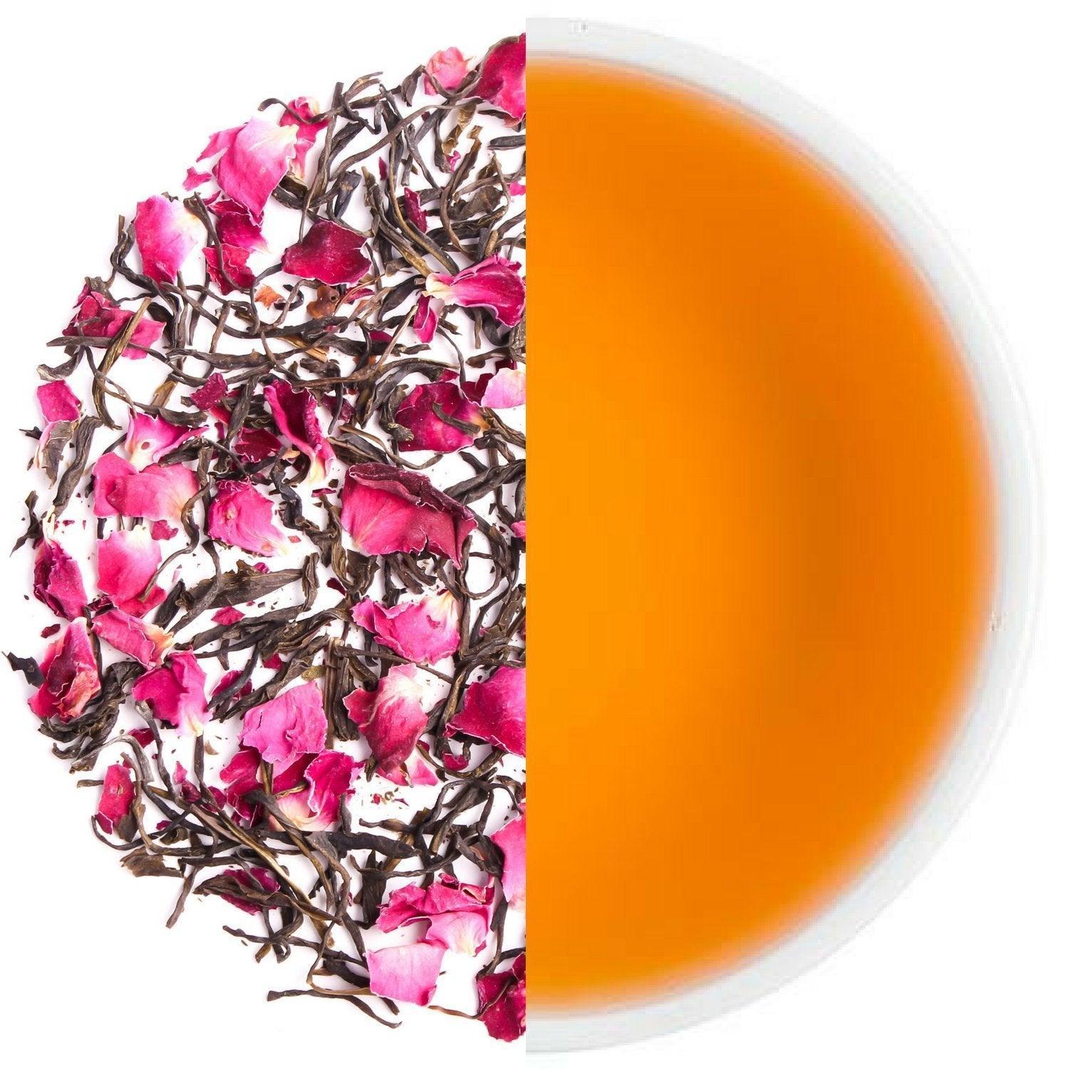 Rose Herbal Green Tea - Tearaja