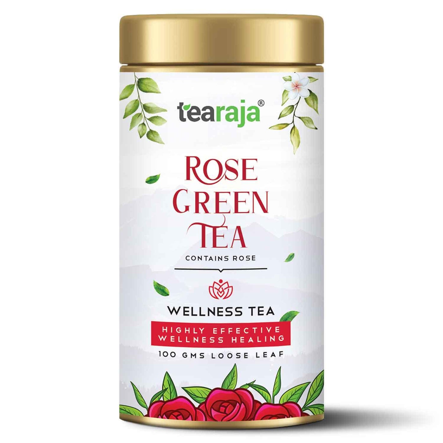 Rose Herbal Green Tea - Tearaja