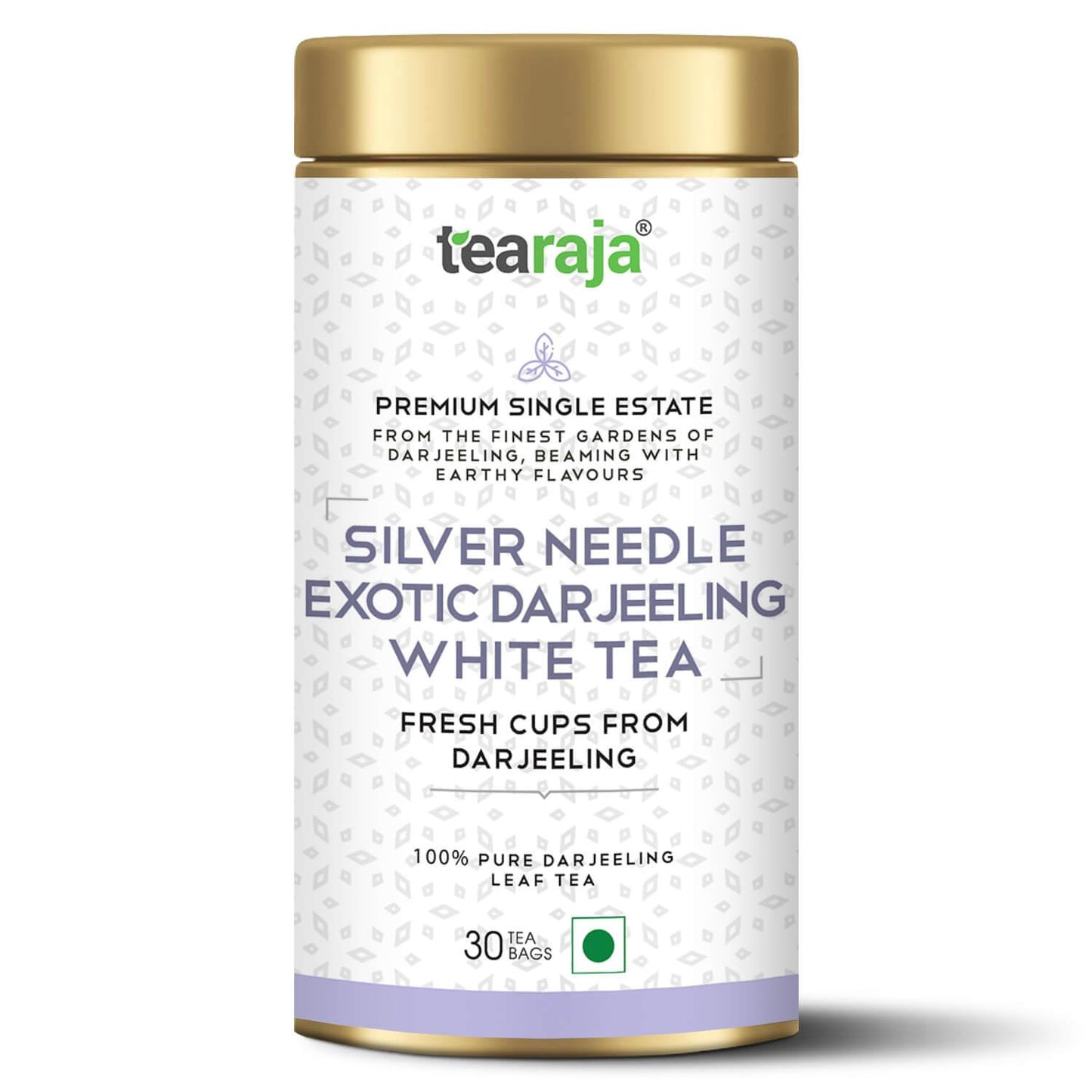 Silver Needle Exotic White Tea 30 Teabags - Tearaja