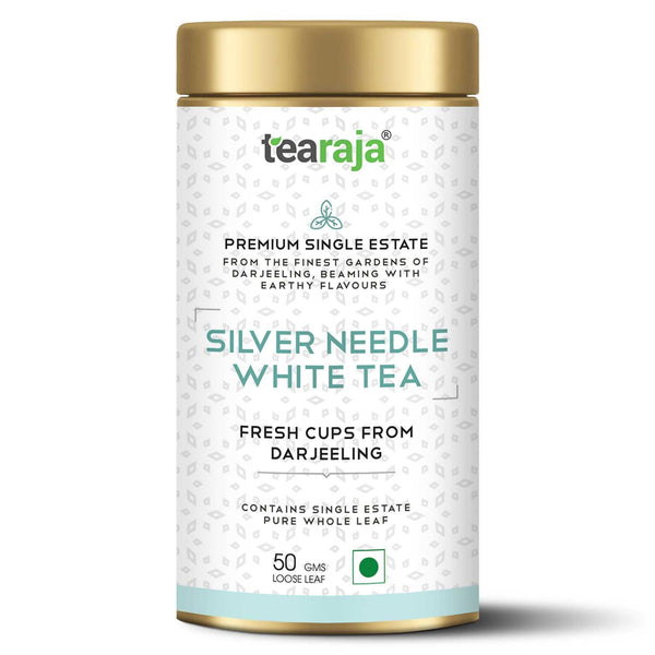 Silver Needle White Tea - Free Tea Infuser - Tearaja
