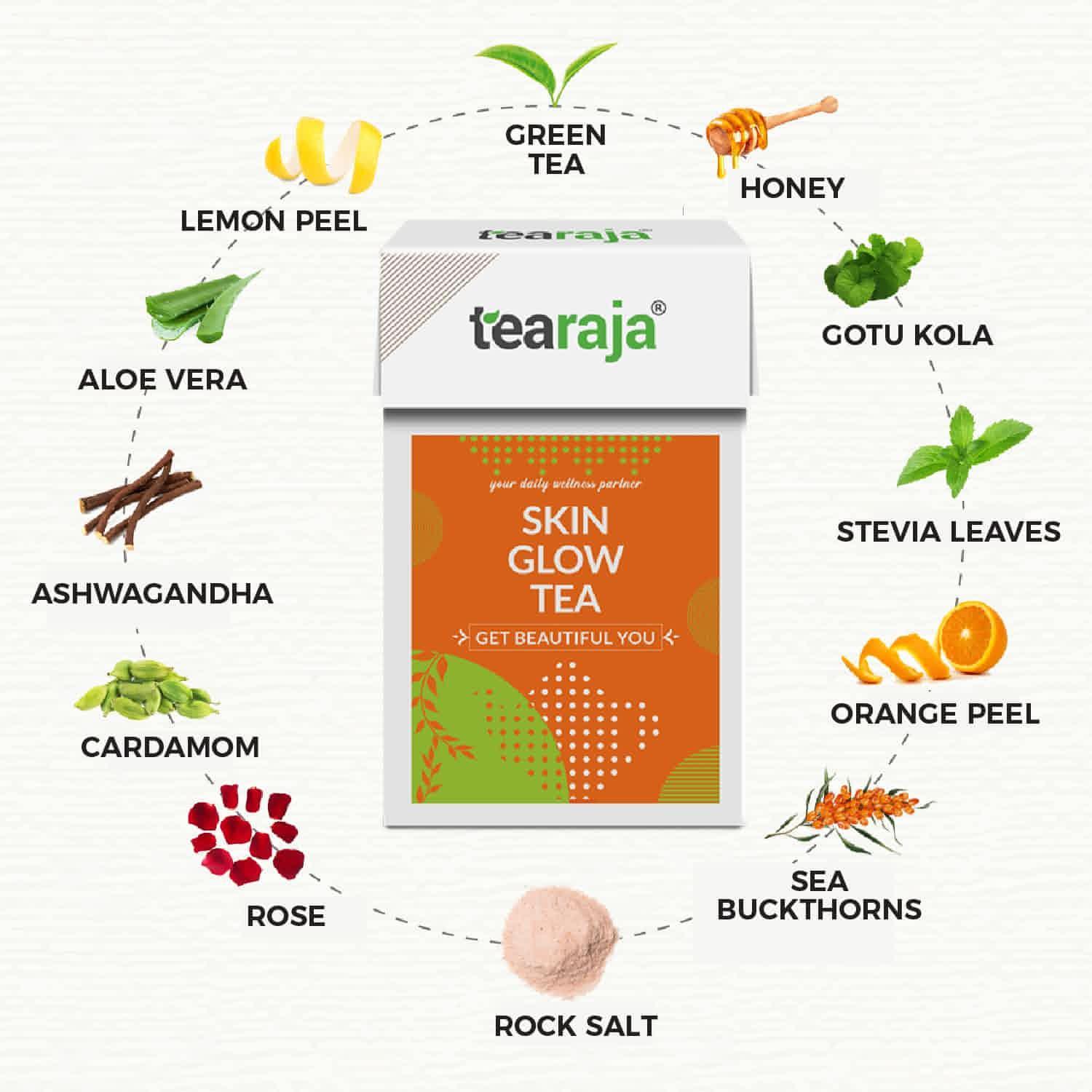 Skin Glow Tea - GET BEAUTIFUL YOU - Tearaja