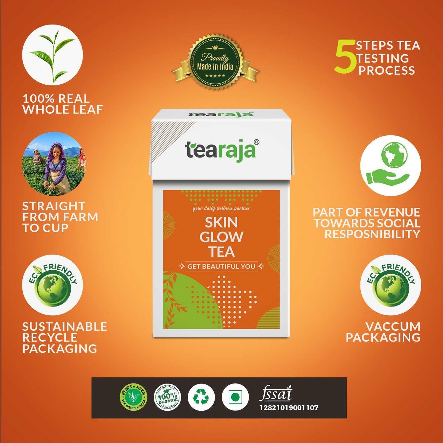 Skin Glow Tea - GET BEAUTIFUL YOU - Tearaja