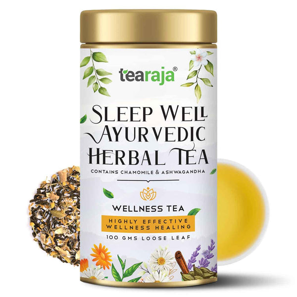 Sleep Well Ayurvedic Herbal Tea - Tearaja