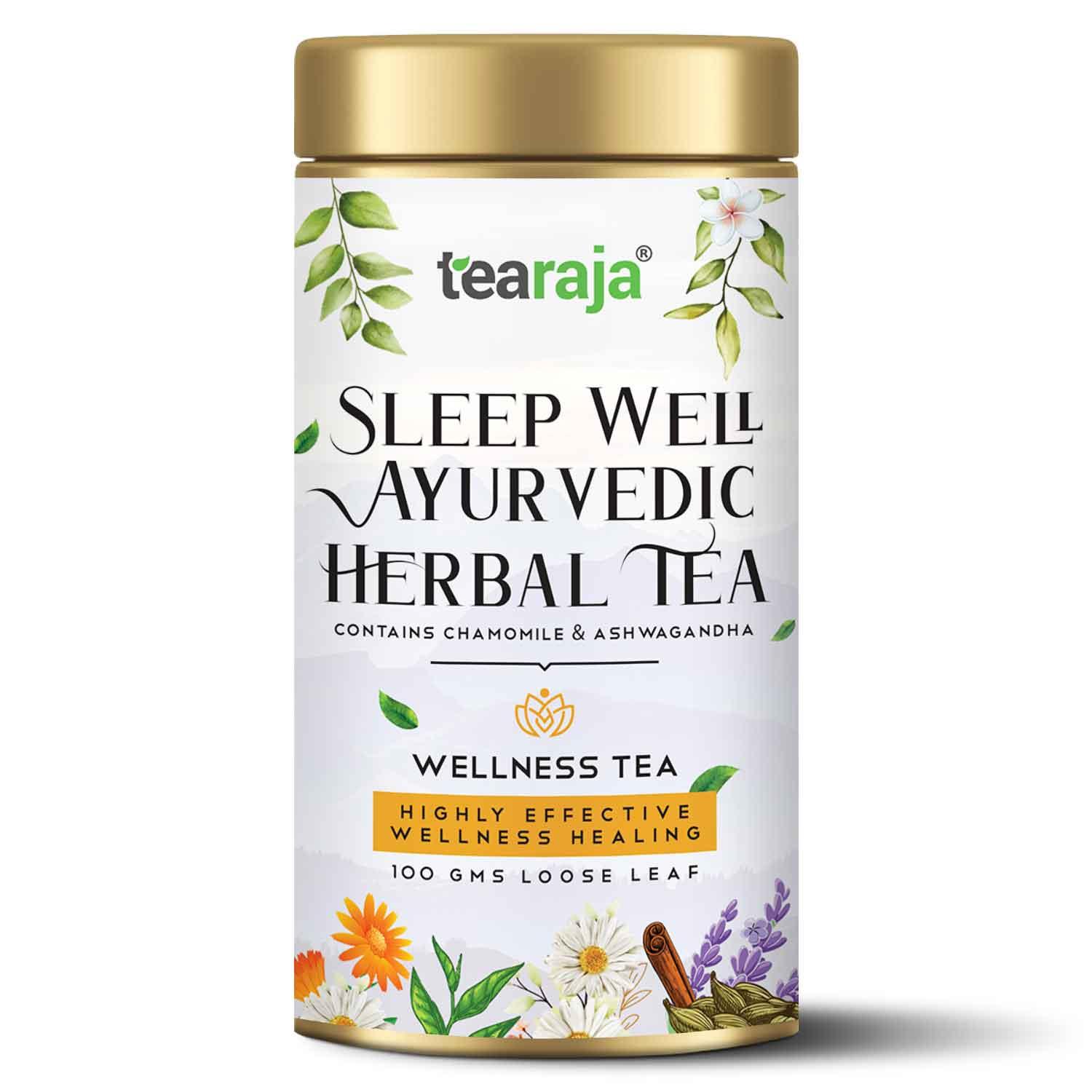 Sleep Well Ayurvedic Herbal Tea - Tearaja